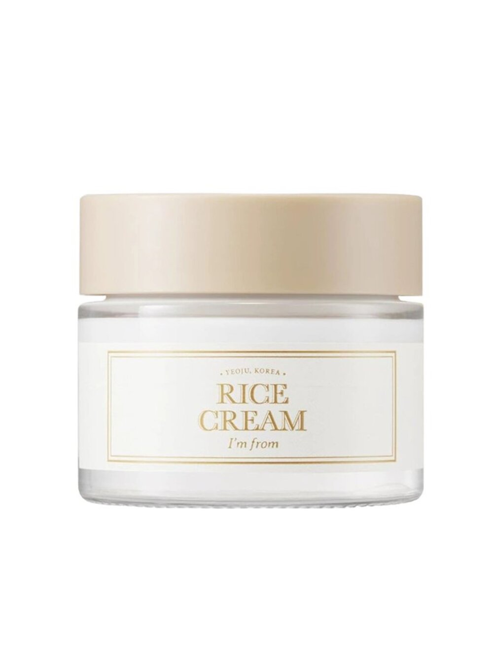 I'm from Moisturize Rice Cream, Glowing skin, Refines Skin Texture - 1.69 Ounce